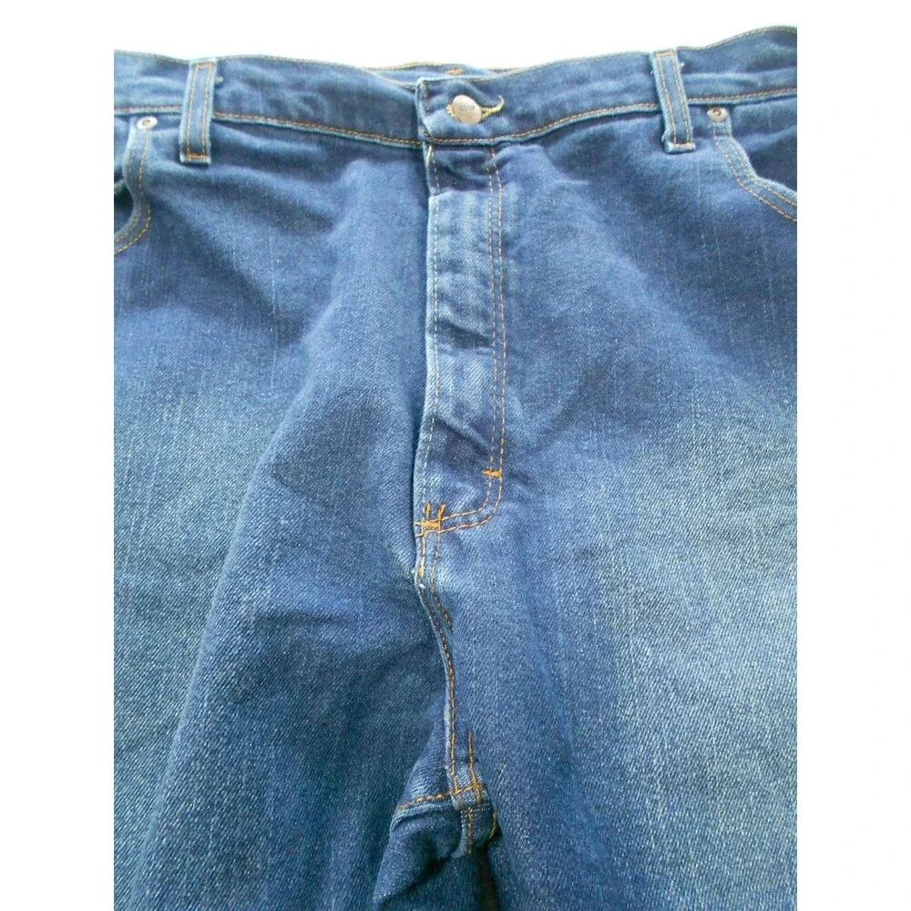 Red Kap Jeans  Men's Size 44x30 (Actual 40x29) Blue Denim Workwear Straight Leg